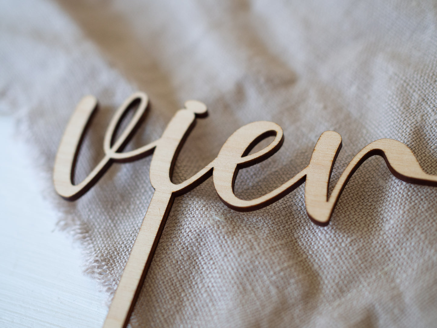 Caketopper "vier"