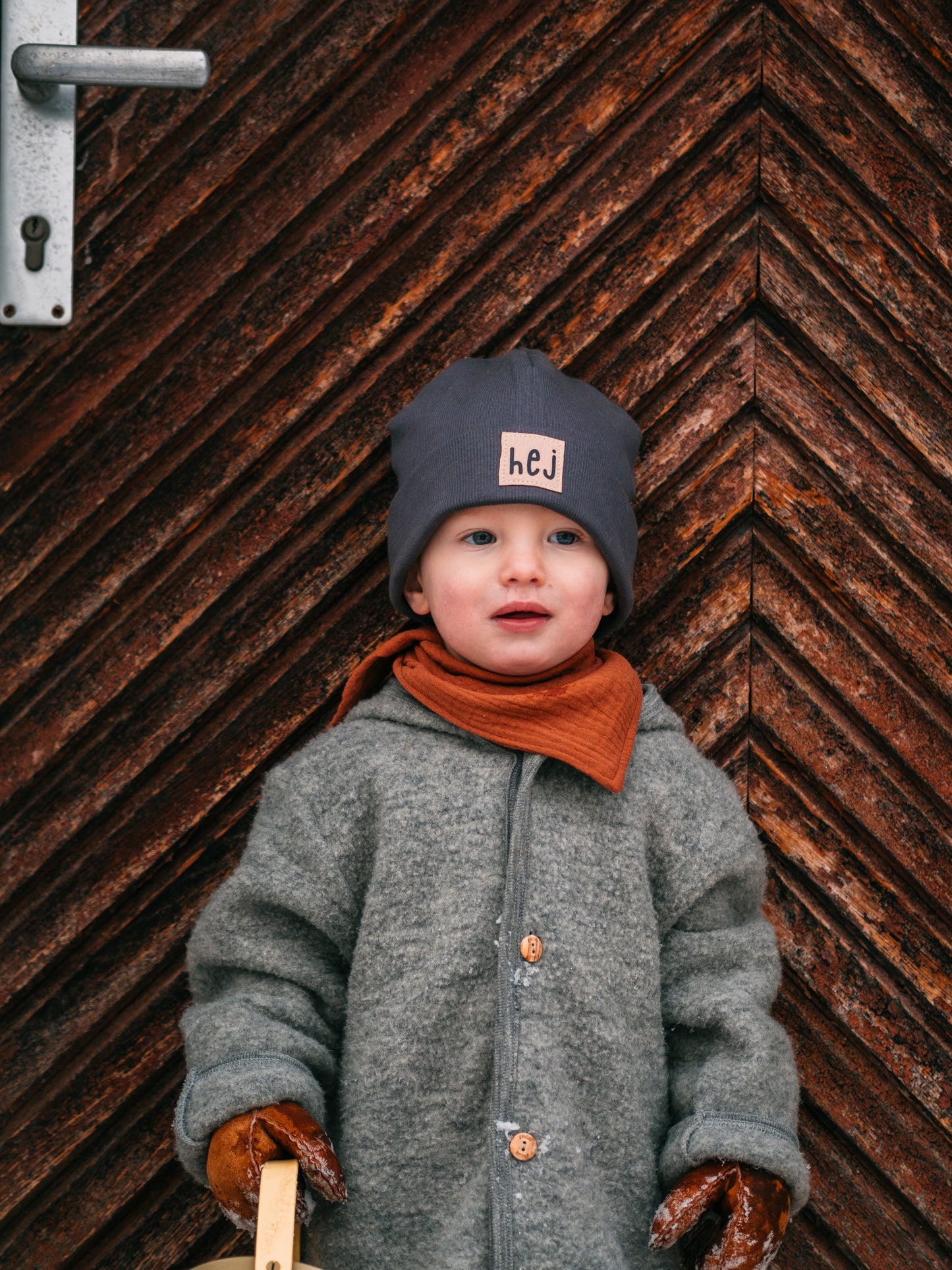 Beanie Mütze aus Bio-Stoff in vielen Farben