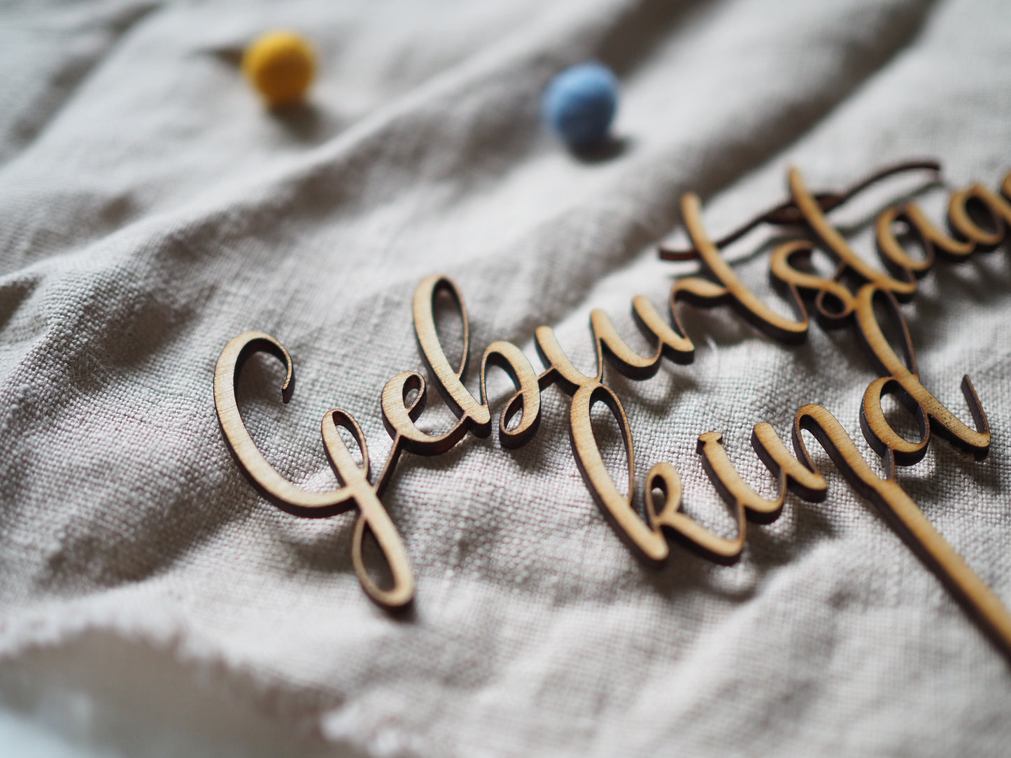 Caketopper "Geburtstagskind"