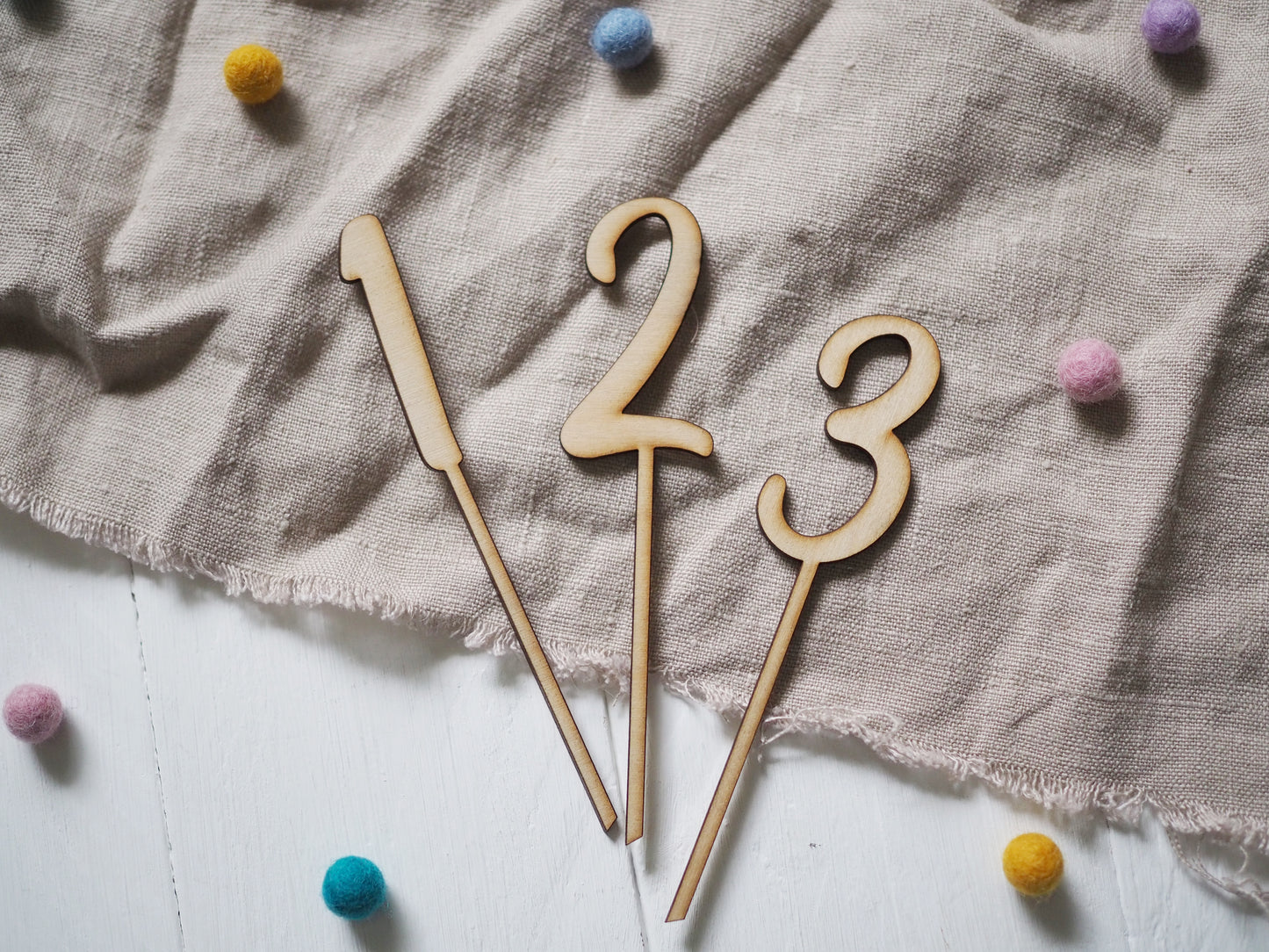 Caketopper 1 2 3
