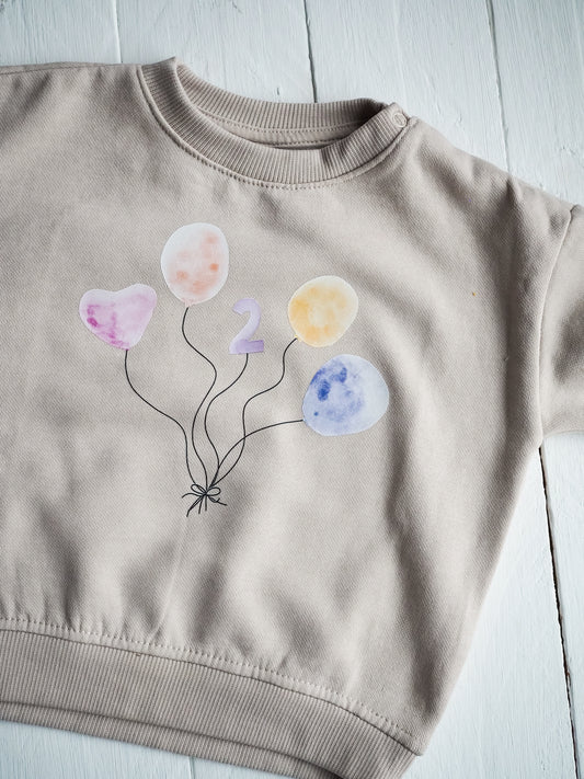 Bügelbild Luftballons