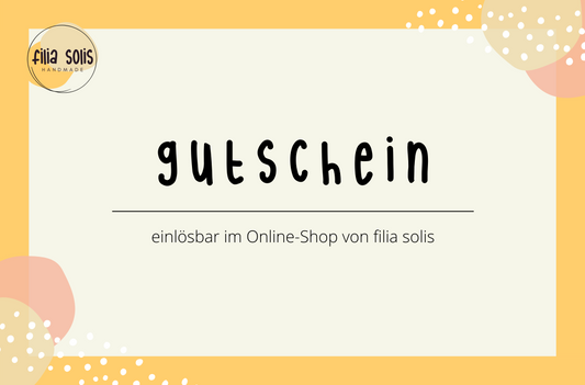 filia solis - digitaler Geschenkgutschein